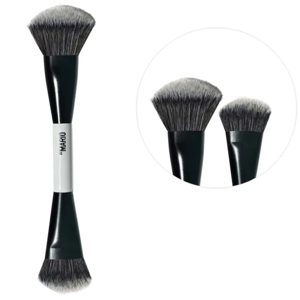 New Makeup by Mario F4 Dual-Ended Foundation and Face Brush